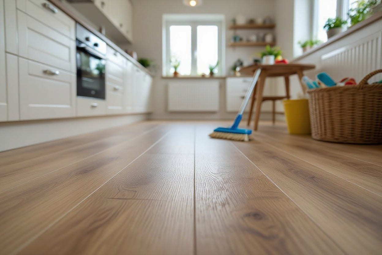 Clean Vinyl Flooring